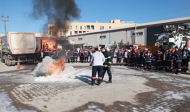 Nevşehir İtfaiyesi’nden Koruma, Kurtarma ve Söndürme Eğitimleri