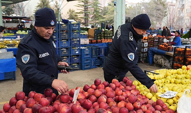 Keçiören’de Pazarlarda Sıkı Denetim