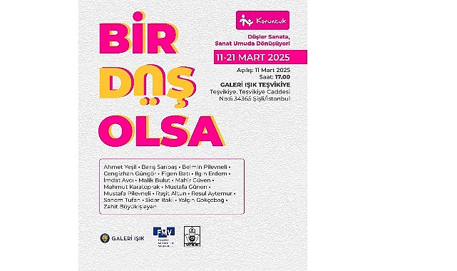 “Bir Düş Olsa” Sergisi ziyaretçilerini bekliyor!