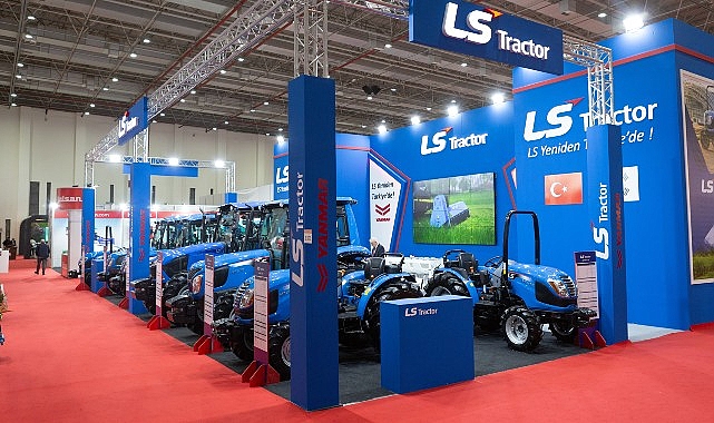 LS Traktör, AGROEXPO 20. Uluslararası Tarım ve Hayvancılık Fuarı’nda çiftçilerden büyük ilgi gördü