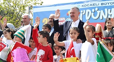 23 Nisan coşkusu Gebze’den başladı