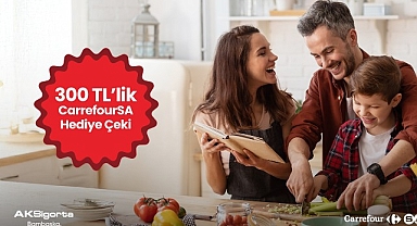 Aksigorta’dan Konut Sigortası Alanlara CarrefourSA Hediye Çeki Fırsatı