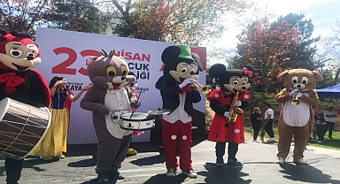 Çankaya’da Minikler Çocuk Şenliği’nde Doyasıya Eğlendi