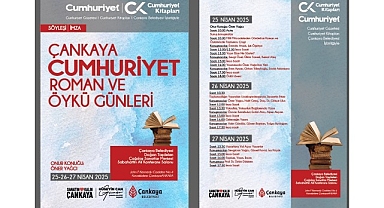 Çankaya’da Roman ve Öykü Günleri Başlıyor