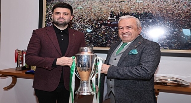 Başkan Şadi Özdemir’den Bursaspor’a destek: Her zaman yanınızdayız