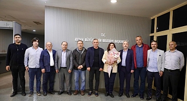 Başkan Çerçioğlu’na Nazilli Afyonlular Derneği’nden ziyaret