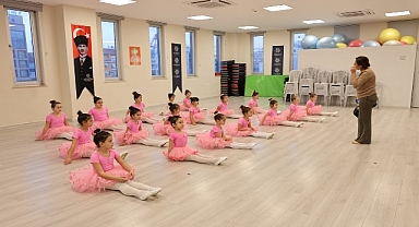 Başkan Çerçioğlu’nun Destekleri ile Aydınlı Minikler Bale Öğreniyor