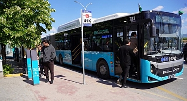 Bu hatta ücret gittiğiniz mesafe kadar