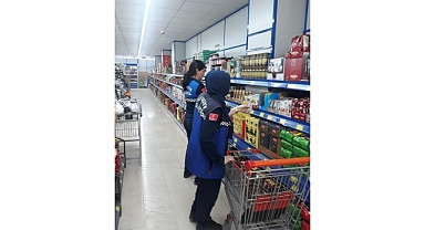 Büyükşehir zabıtasından market denetimi