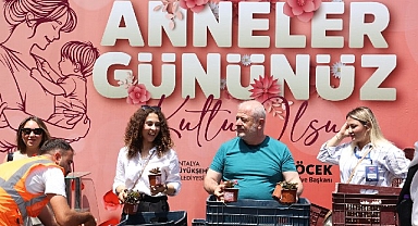 Büyükşehir’den ‘Annelere’ 25 bin çiçek