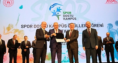 Ege Üniversitesi “Spor Dostu Kampüs” ünvanı kazandı