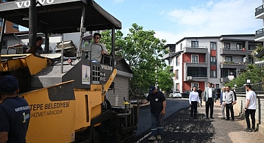 Ertuğrulgazi Mahallesi’ne 250 Ton Asfalt