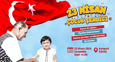 Haydi Çocuklar Gölcük Anıtpark’ta 23 Nisan Coşkusuna