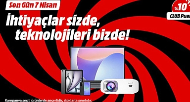 “İhtiyaçlar Sizde, Teknolojiler MediaMarkt’ta” Kampanyası Devam Ediyor