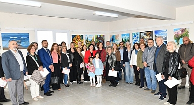 Kaklıç Sanat Akademisi’nin Yıl Sonu Sergisi Büyük İlgi Gördü