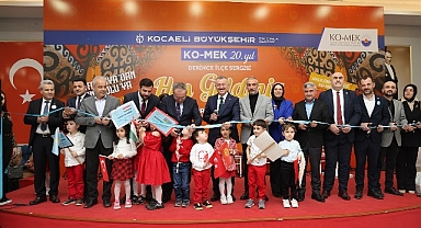 KO-MEK ilçe sergileri tam sürat