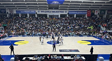 Konya Büyükşehir Belediyespor Yarı Final Serisinde Durumu 1-1 Yaptı