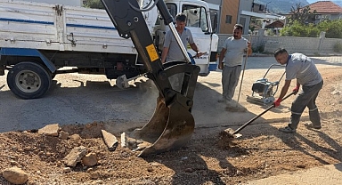 Kuzdere Mahallesi’nde yama çalışmaları