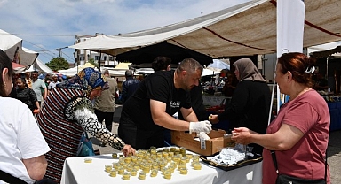 Malkara’nın meşhur peynir helvası, Türk Mutfağı Haftası’nda Saray halkıyla buluştu