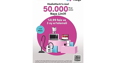 MediaMarkt, Nays iş birliği ile teknoloji alışverişinde 50.000 TL’ye kadar Özel Nays Limit!