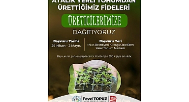 Milas Belediyesi Ata Tohumlarını Yaşatmak Amacıyla Sebze Fidesi Dağıtımı Gerçekleştirecek