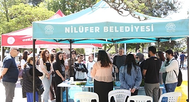 Nilüfer Belediyesi’nden üniversiteli gençlere çevre bilinci