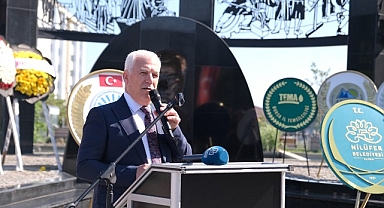 Nilüfer’de 19 Mayıs kutlamaları çelenk sunma töreni ile başladı