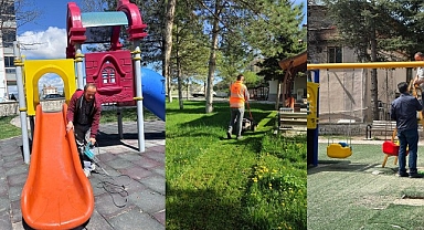 Park ve Bahçeler Müdürlüğü’nden Yoğun Bahar Mesaisi