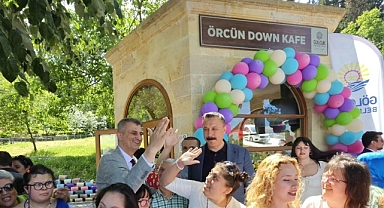 Örcün Down Kafe hizmete açıldı