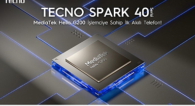 TECNO SPARK 40+, MediaTek Helio G200 İşlemciye sahip ilk akıllı telefon olacak!