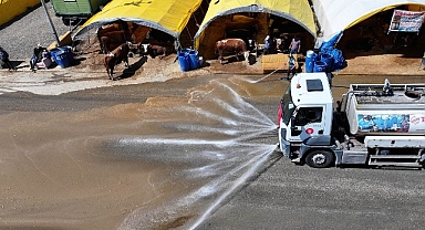 Temiz ve güvenli kurban pazarı Keçiören’de