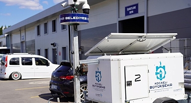 Trafik düzenlemeleri bu kameralarla yapılıyor