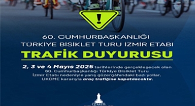 Trafikte Cumhurbaşkanlığı Türkiye Bisiklet Turu düzenlemesi