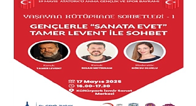 “Yaşayan Kütüphane Sohbetleri” Tamer Levent ile başlıyor