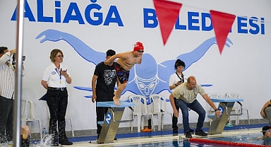 Özel Sporcular Aliağa’da Kulaç Attı