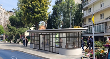 İzmir’in nostaljik durakları modern tasarımıyla geri dönüyor