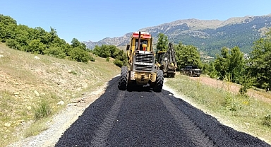Alanya’nın yayla yollarında yaz mesaisi