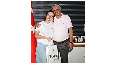 Başarısını Başkan Topaloğlu ile paylaştı
