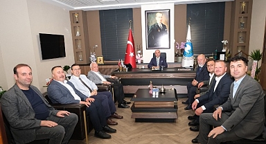 Başkan Şadi Özdemir’den Marmarabirlik’e hayırlı olsun ziyareti