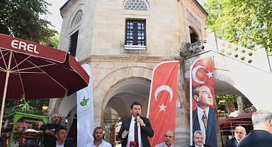Başkan Aydın müjdeyi verdi Kozahan aslına uygun yenileniyor