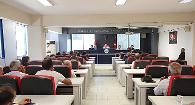 Başkan Çiçek Muhtarlarla Buluştu