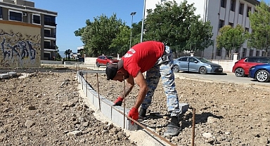 Başkan Çiçek Sahada
