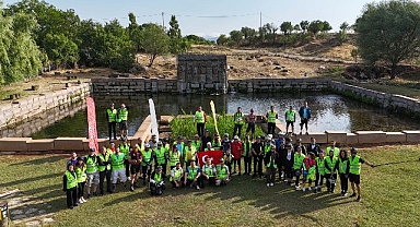 Bisikletseverler Konya Büyükşehir’in Yeni Oluşturduğu Tarihi Rotada Pedal Çevirdi
