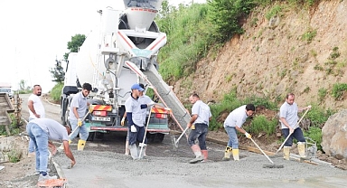 Canik Belediyesi’nden Kırsalda Ulaşım Hamlesi