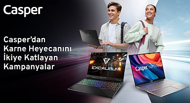 Casper’dan karne heyecanını ikiye katlayan kampanyalar
