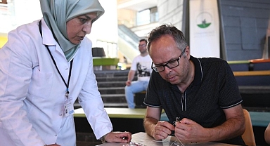 Engelli ve engelsiz bireyler birlikte üretmenin mutluluğunu yaşadı