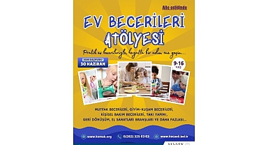 Gençler, bu atölye ile ev becerilerini geliştirecek