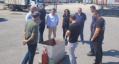 Gölcük Belediyesi Personeline Yangın Eğitimi Verildi