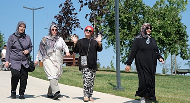 Kadınlar sağlıklı yaşam için yürüdü