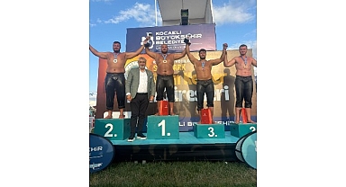 Kemer Belediye güreşçisinden ikincilik